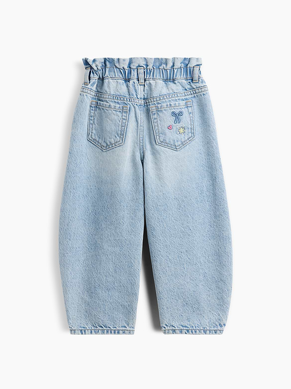 Baby & Toddler Embroidered Horseshoe Jeans
