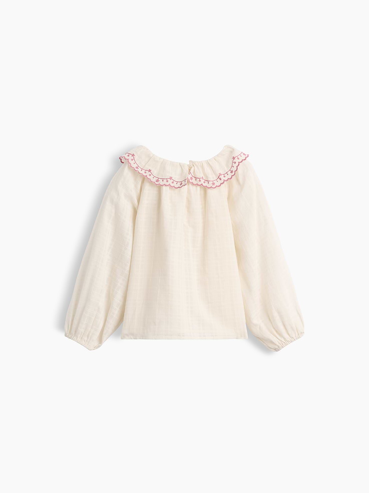 Image number 3 showing, Baby & Toddler Ruffle Collar Top