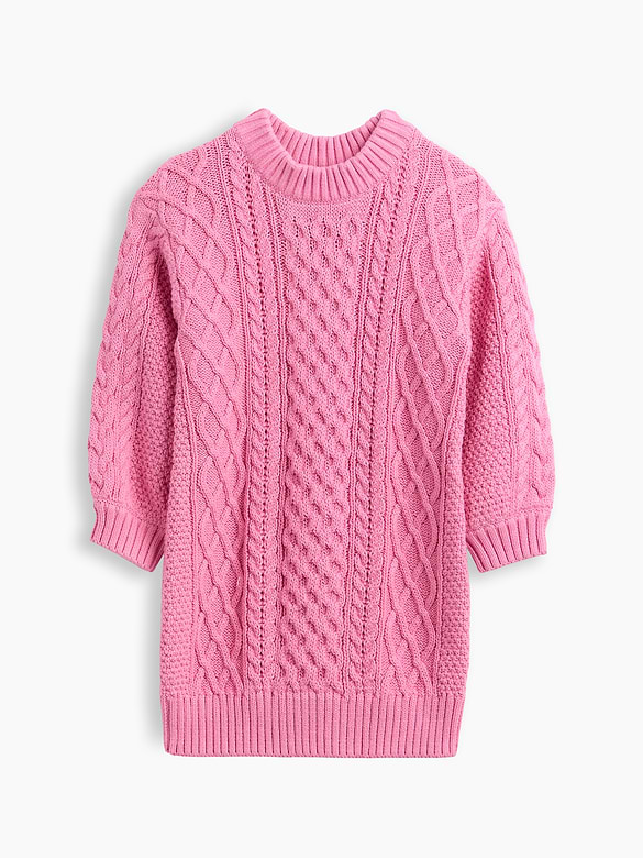 Baby & Toddler Cable-Knit Sweater Dress