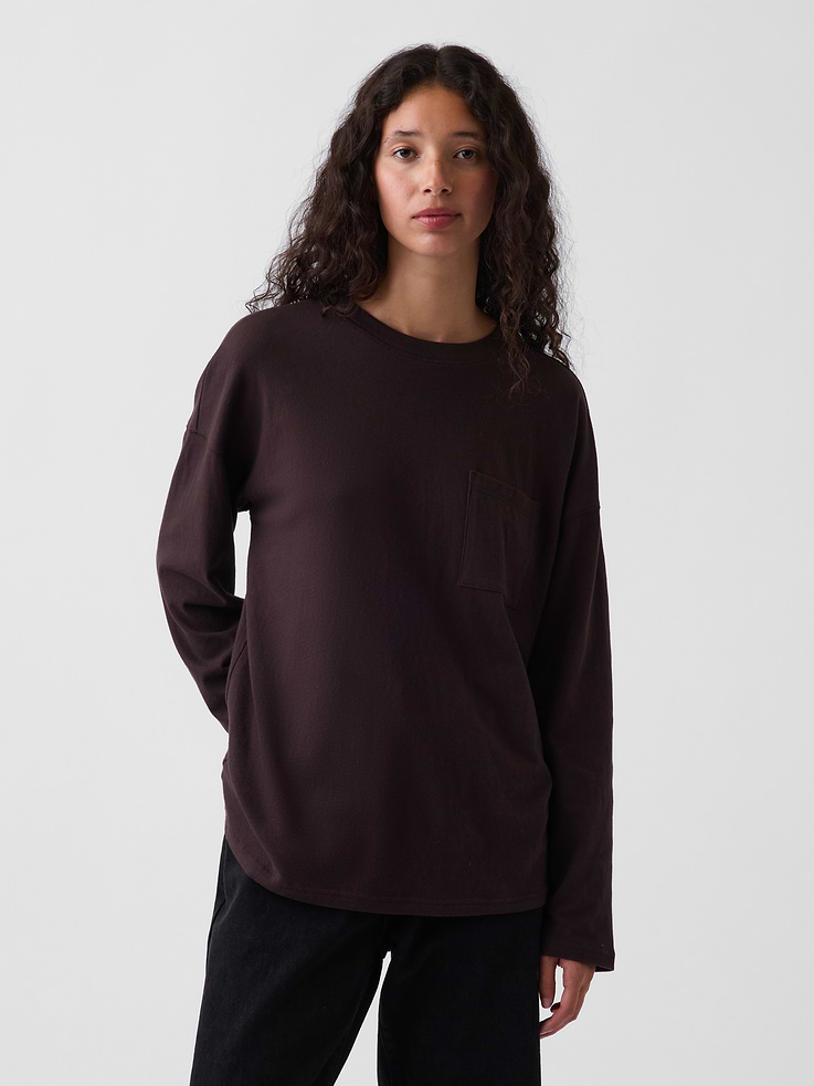 Image number 1 showing, 100% Cotton Authentic Pocket Big T-Shirt