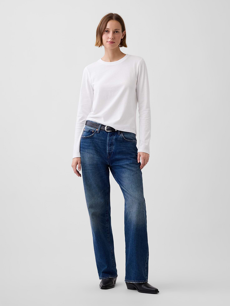 Image number 2 showing, 100% Cotton Authentic Shrunken T-Shirt