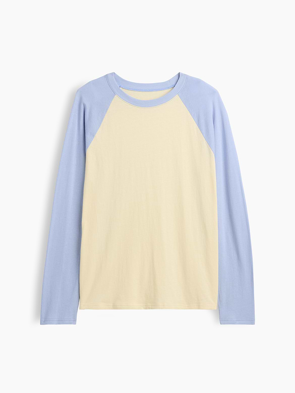 100% Cotton Authentic Raglan Big T-Shirt