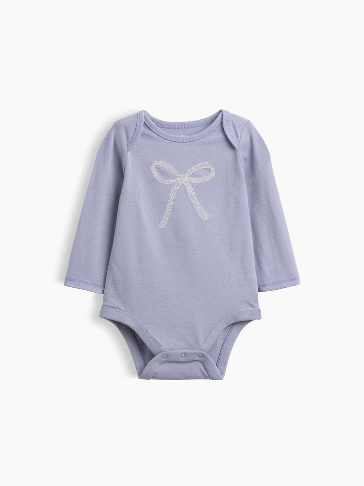 Image number 1 showing, Baby First Favorites Organic Cotton Graphic Bodysuit