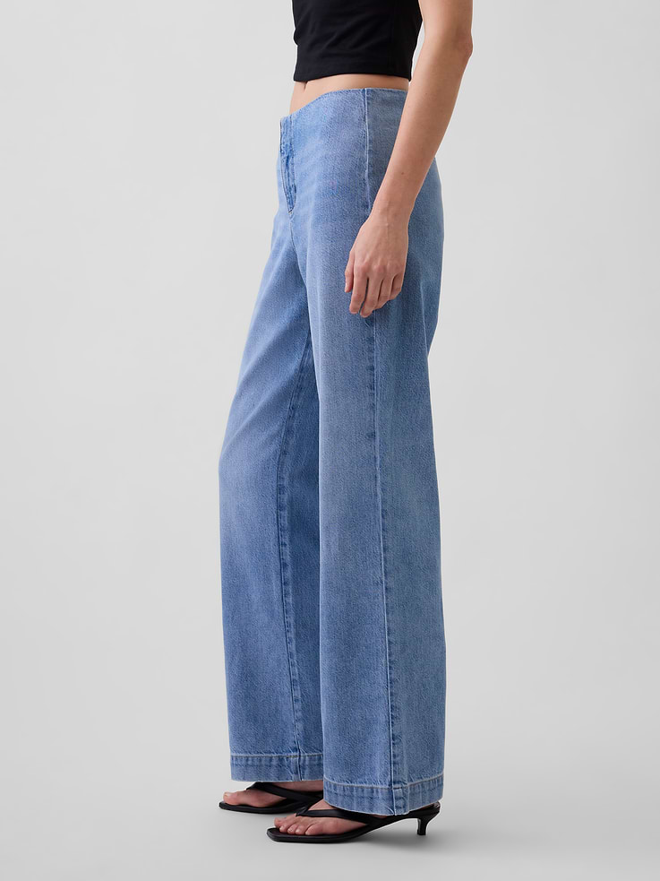 Image number 3 showing, Low Rise UltraSoft Flare Jeans