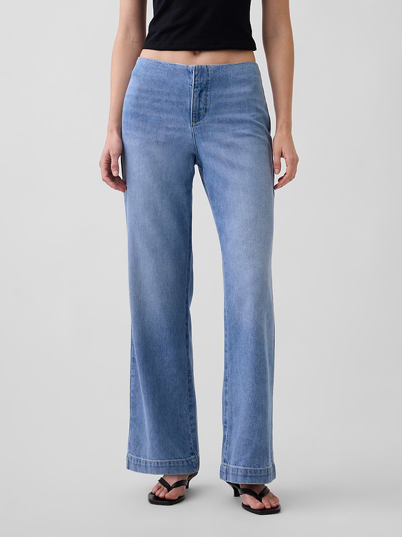 Low Rise UltraSoft Flare Jeans