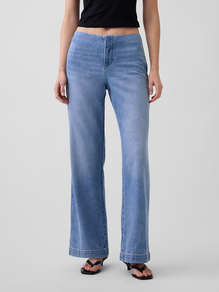 Image number 2 showing, Low Rise UltraSoft Flare Jeans