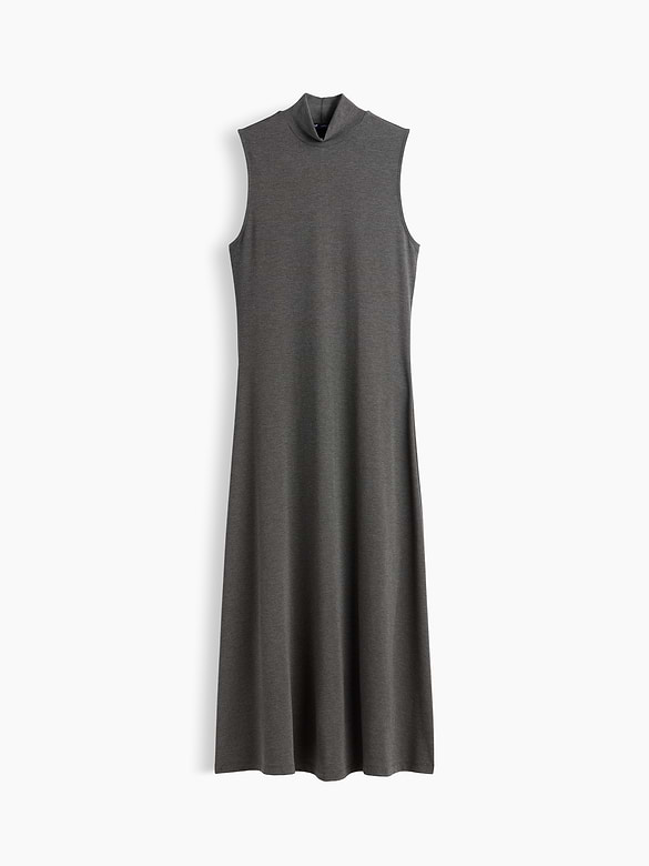 Mockneck Maxi Dress