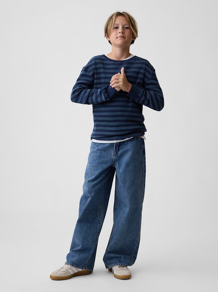 Image number 1 showing, Kids Super Baggy Jeans