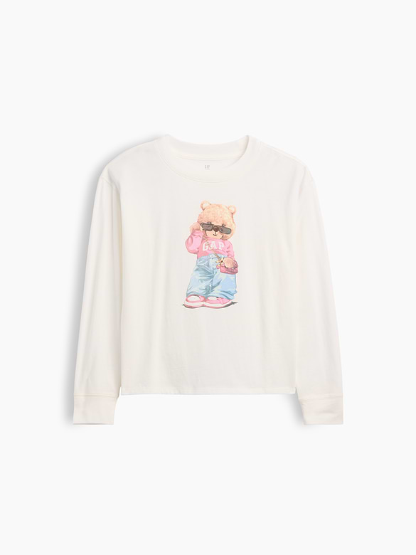 Kids Oversized Graphic T-Shirt