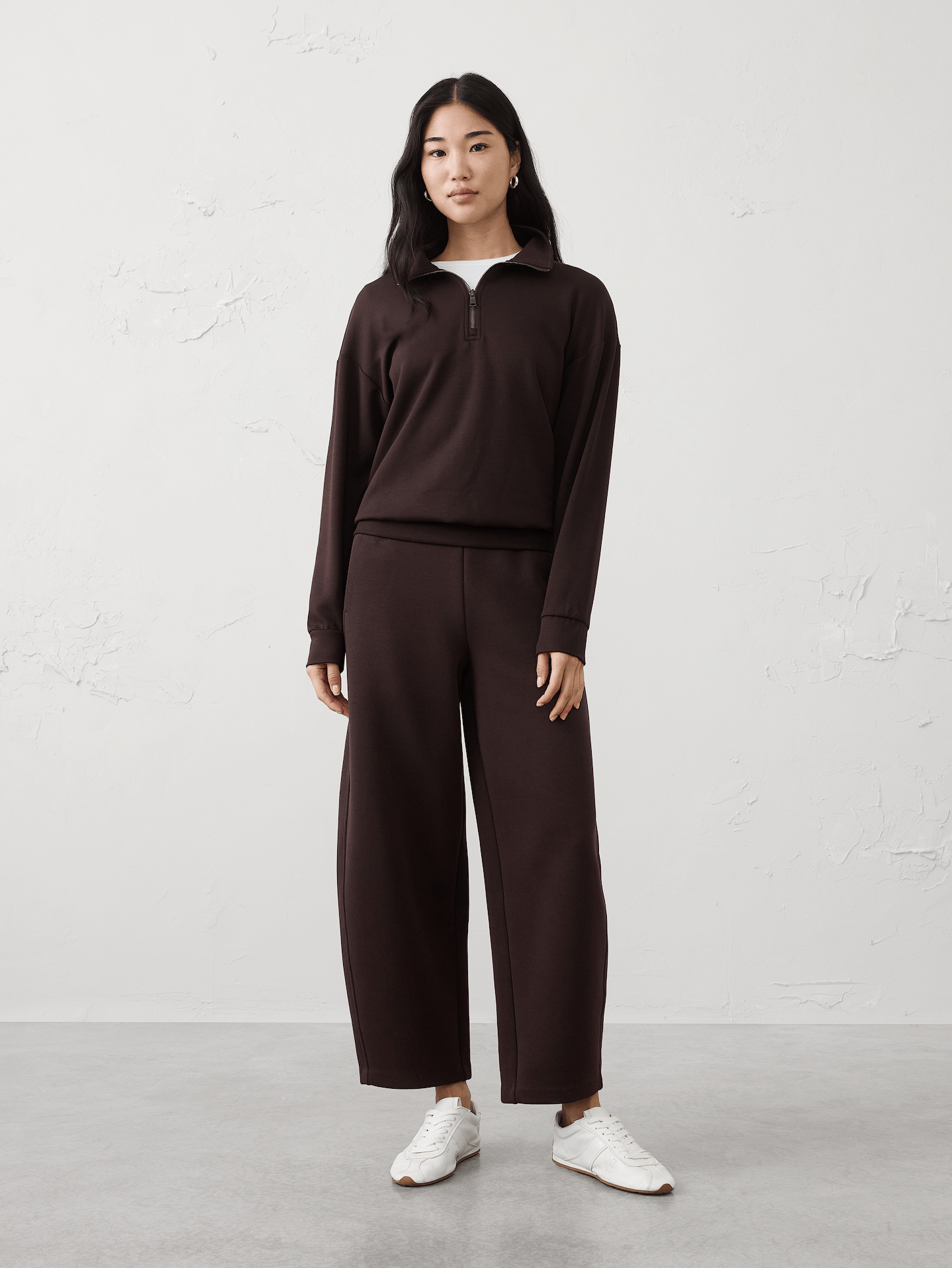 Image number 1 showing, Soft Touch Quarter-Zip Sweatshirt
