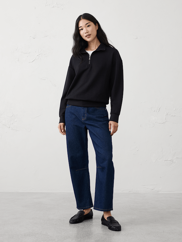 Soft Touch Quarter-Zip Sweatshirt