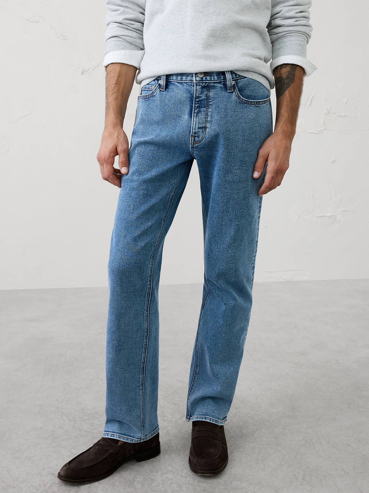 Straight Travel Jean | Banana Republic Factory
