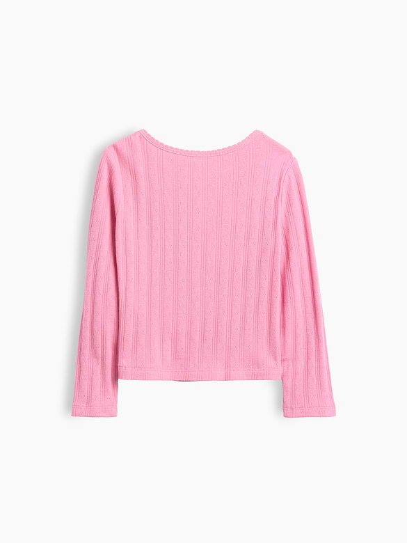 Baby & Toddler Pointelle Rib T-Shirt