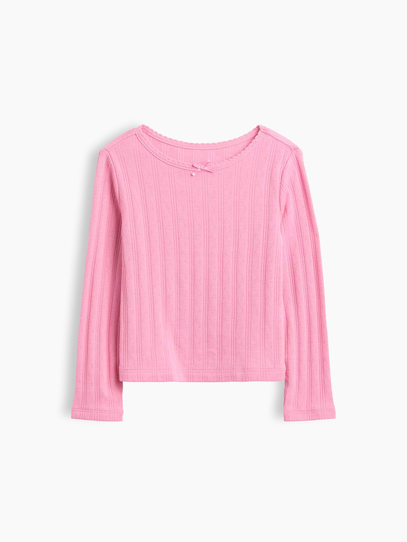 Baby & Toddler Pointelle Rib T-Shirt