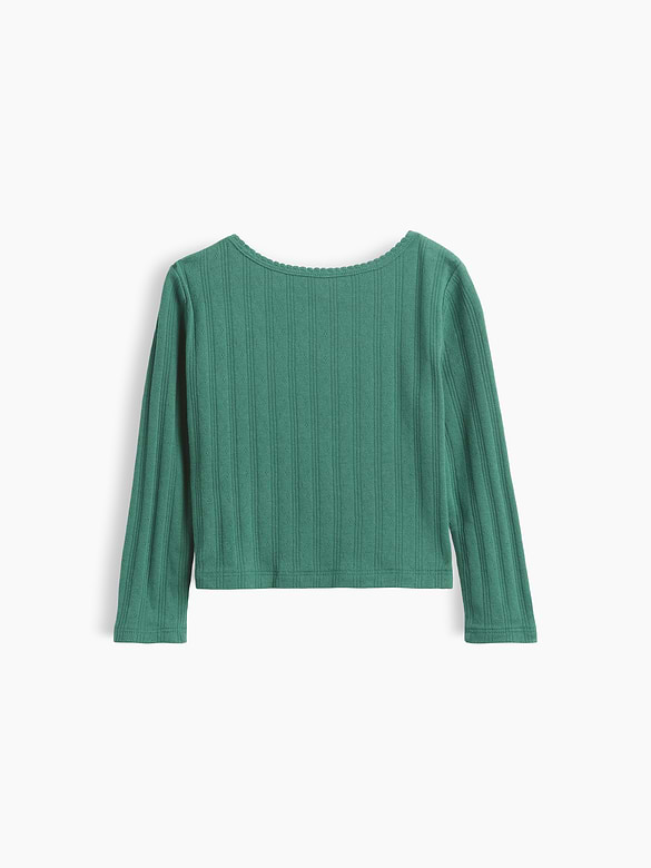 Baby & Toddler Pointelle Rib T-Shirt