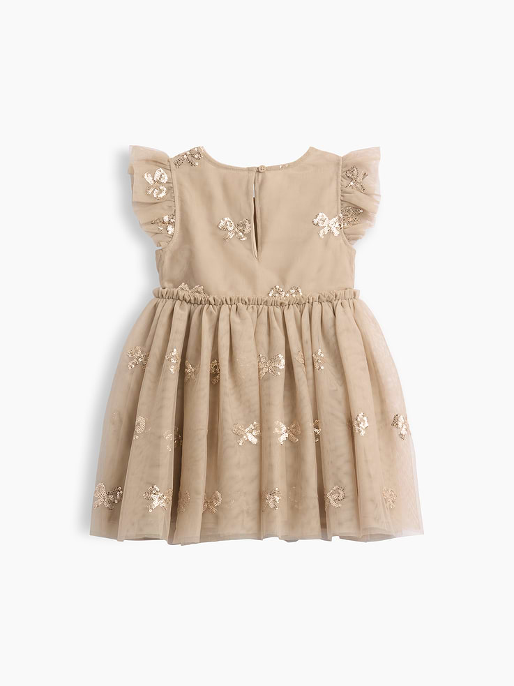 Image 2 de 2, Robe en tulle à paillettes et boucle pour Bébé et Toute-petite