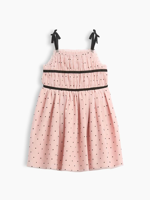 Baby & Toddler Bow-Strap Tulle Dress