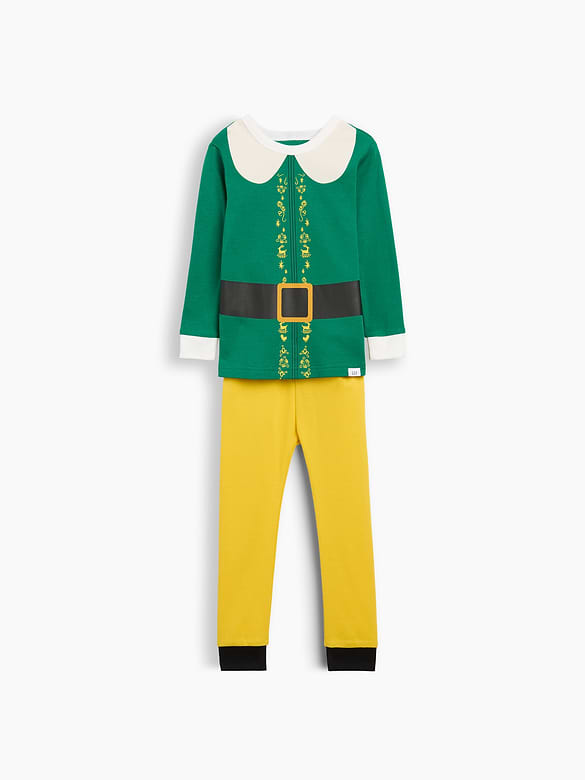 Baby & Toddler Organic Brushed Cotton Elf PJ Set