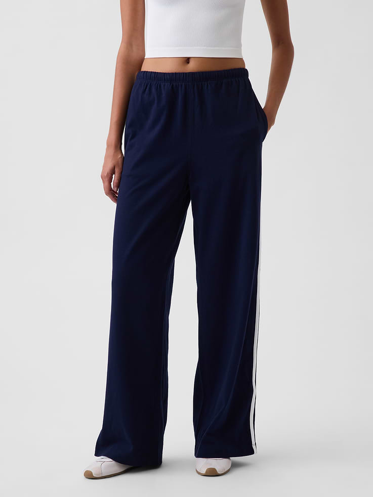 Image number 2 showing, Knit Relaxed Track Pants