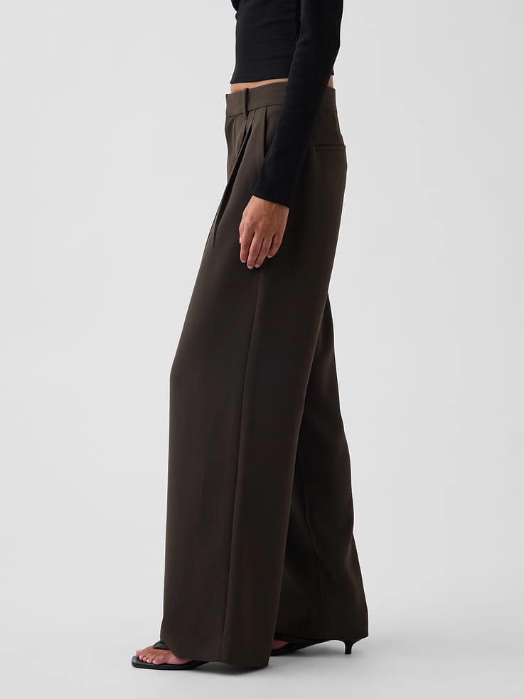 Image number 3 showing, 365 High Rise Pleated Trousers