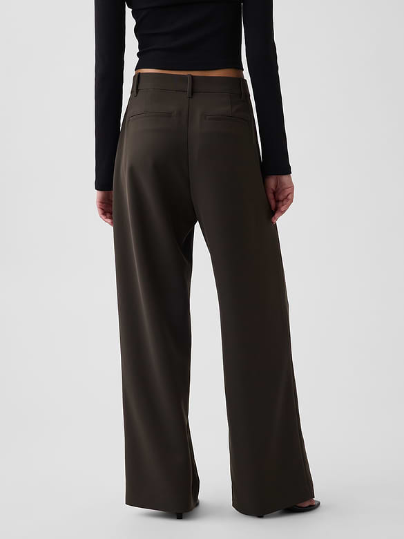 365 High Rise Pleated Trousers