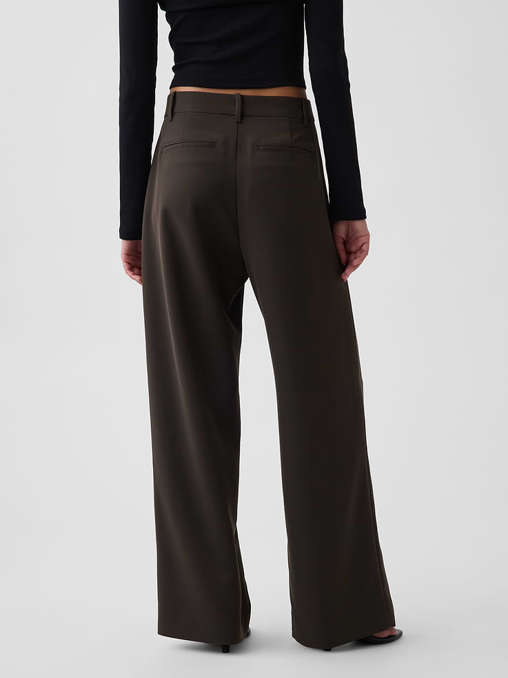 Image number 4 showing, 365 High Rise Pleated Trousers
