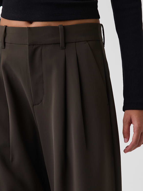 365 High Rise Pleated Trousers
