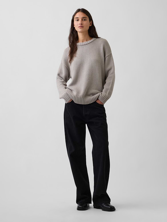 100% Cotton Oversized Sweater