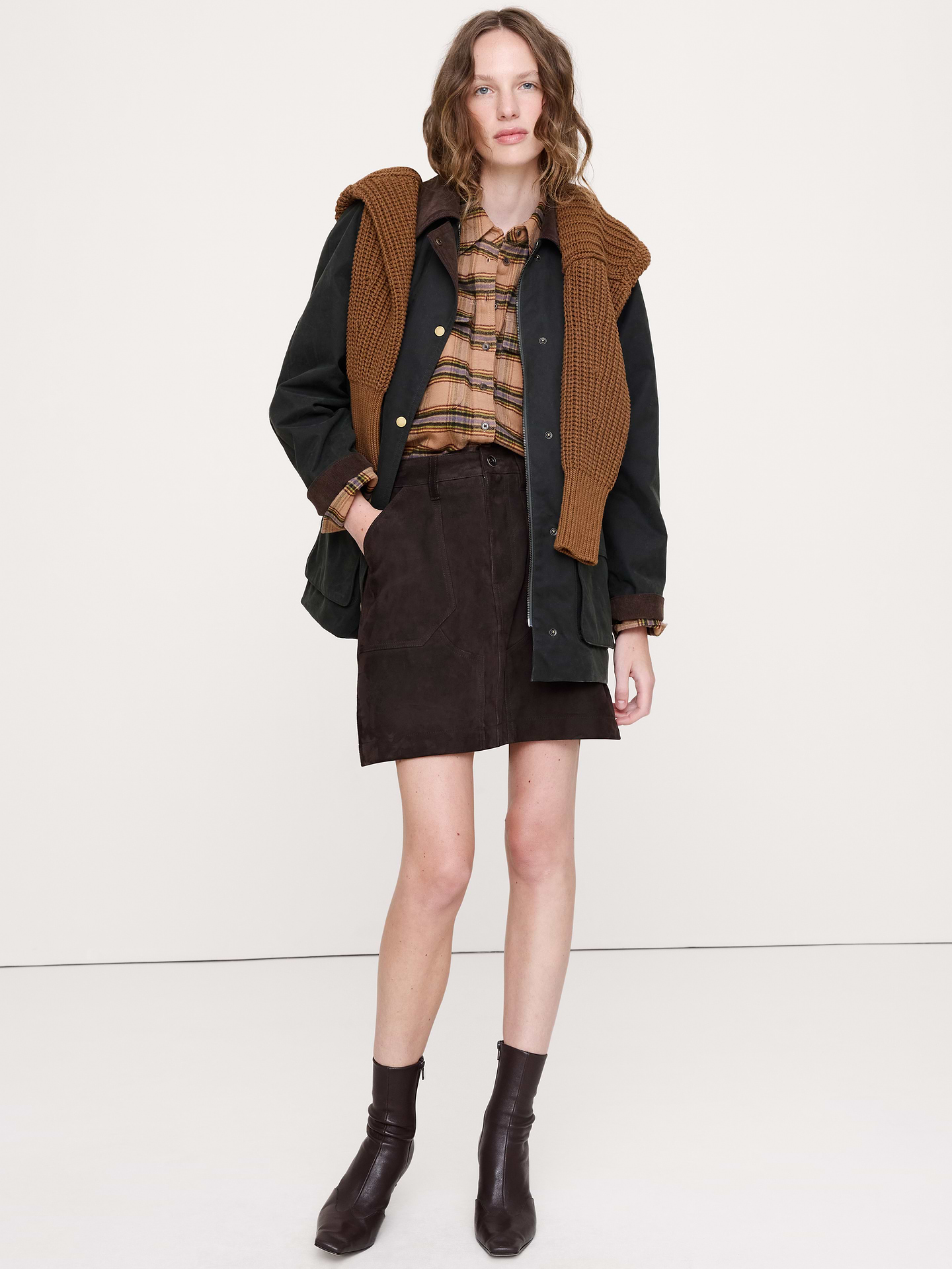 Image number 3 showing, Oversized Cotton Twill Utility Pocket Shirt