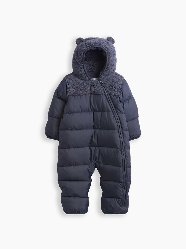 L'image numéro 1 présente Habit de neige une-pièce à capuchon pour Bébé