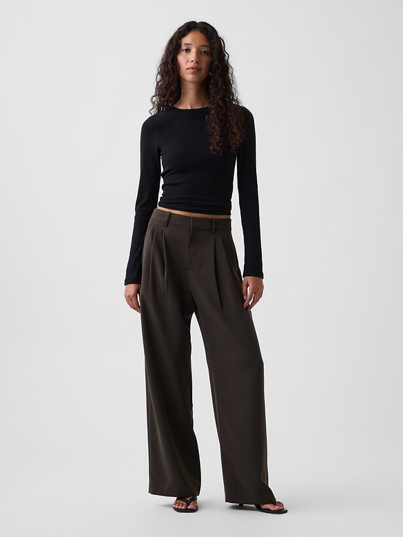 365 High Rise Pleated Trousers