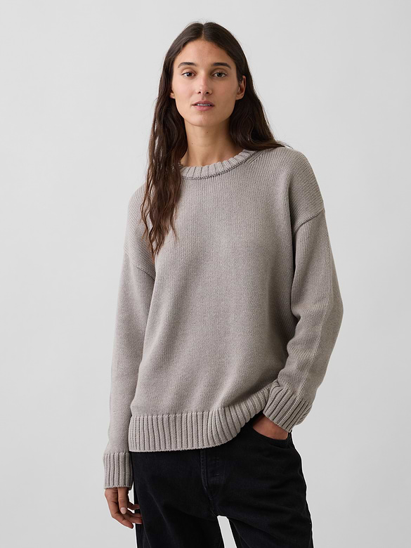 100% Cotton Oversized Sweater