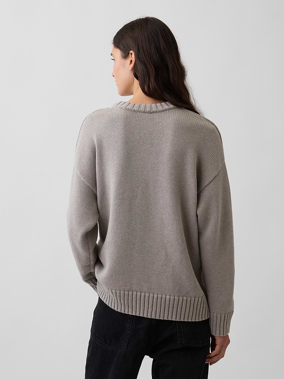100% Cotton Oversized Sweater