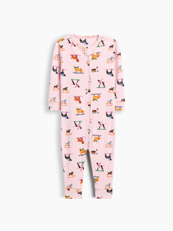 Image number 1 showing, Baby & Toddler Organic Cotton Print One-Piece