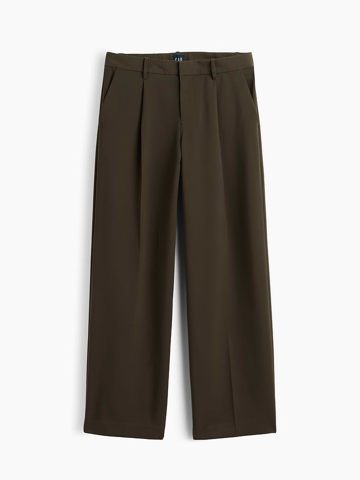 Image number 6 showing, 365 Low Rise Pleated Wide-Leg Trousers