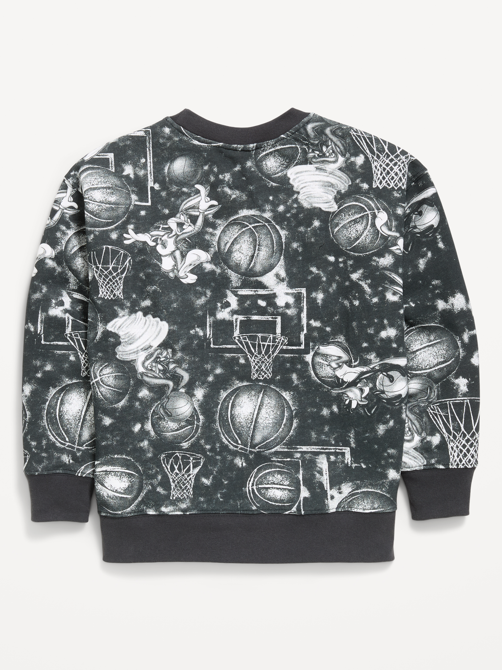 L'image numéro 2 présente Chandail en coton ouaté surdimensionné à imprimé Space Jam™ unisexe pour enfant