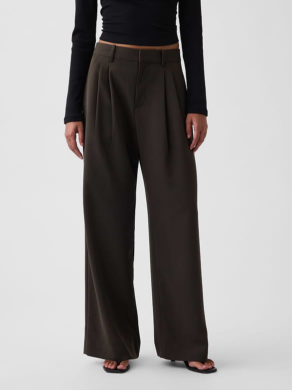 365 High Rise Pleated Trousers