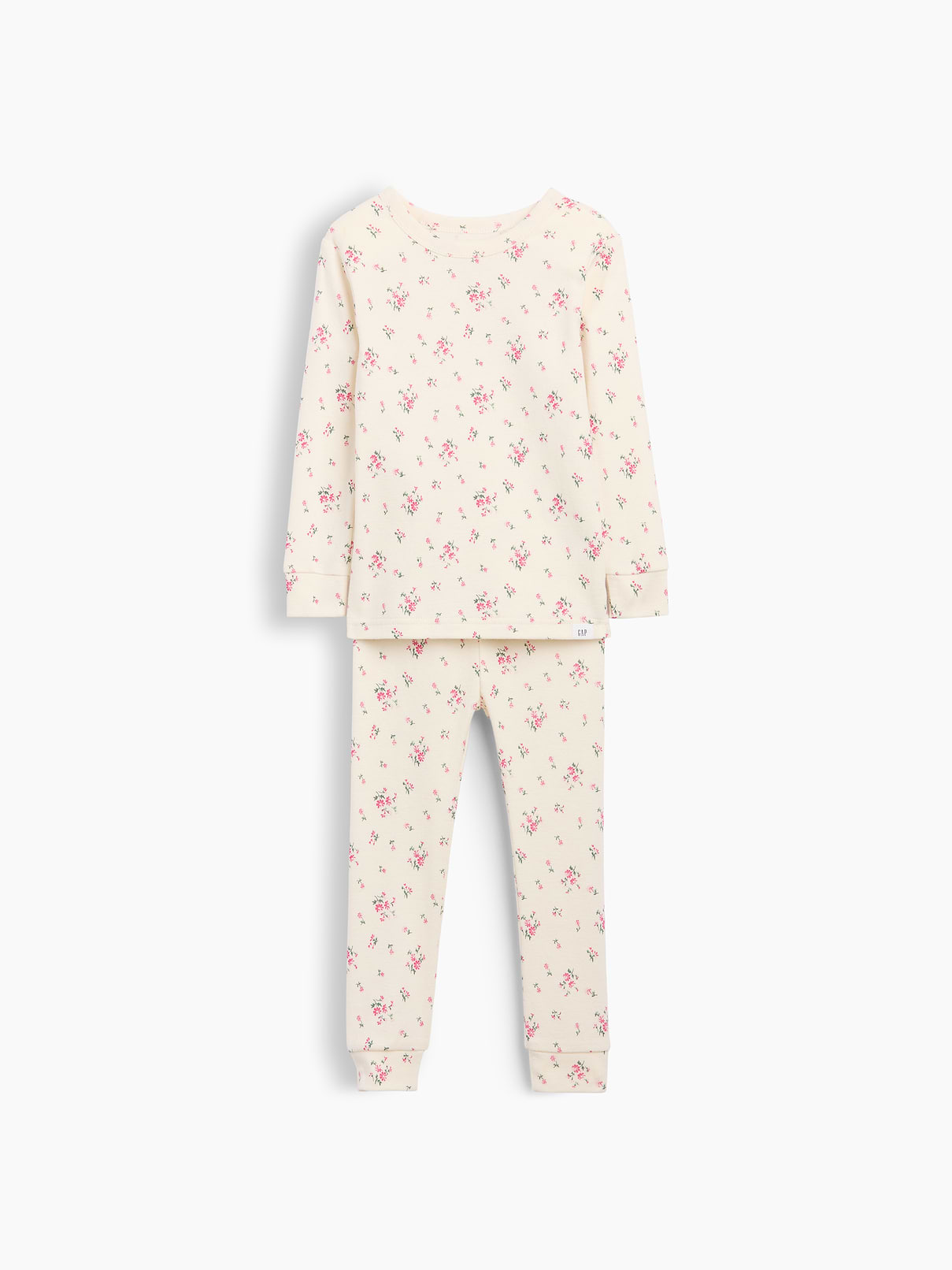 Baby & Toddler Organic Brushed Cotton Floral PJ Set