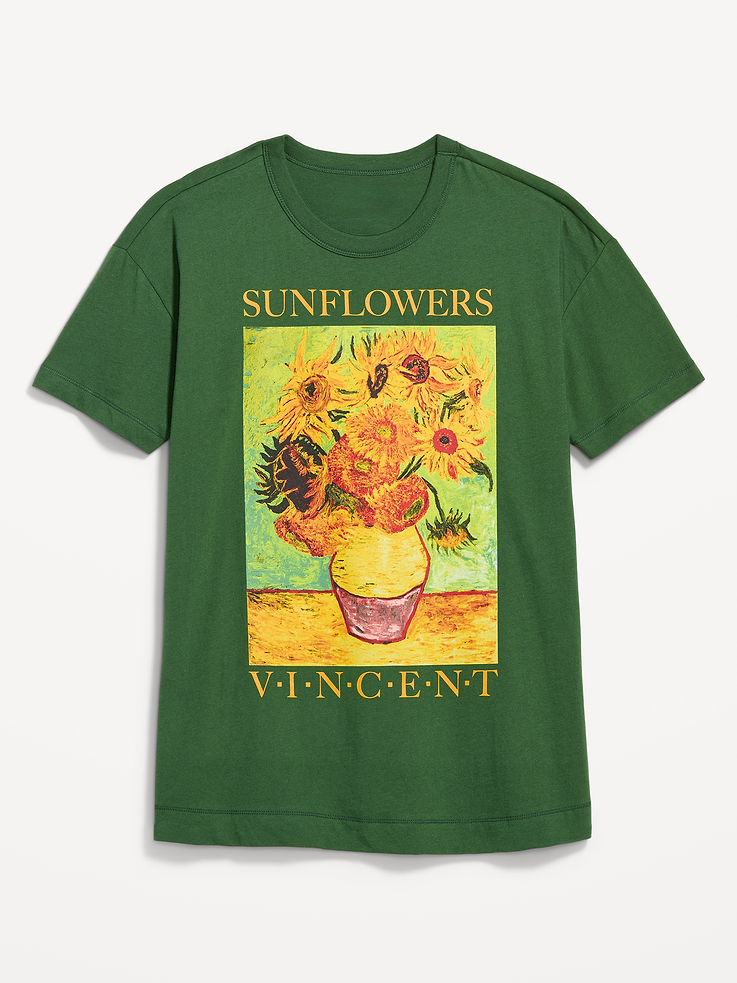 Image number 3 showing, Vincent Van Gogh Oversized Tunic T-Shirt