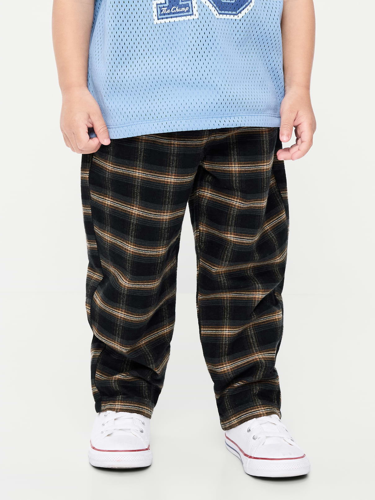 Image number 2 showing, Pull-On Barrel-Leg Pants for Toddler Boys