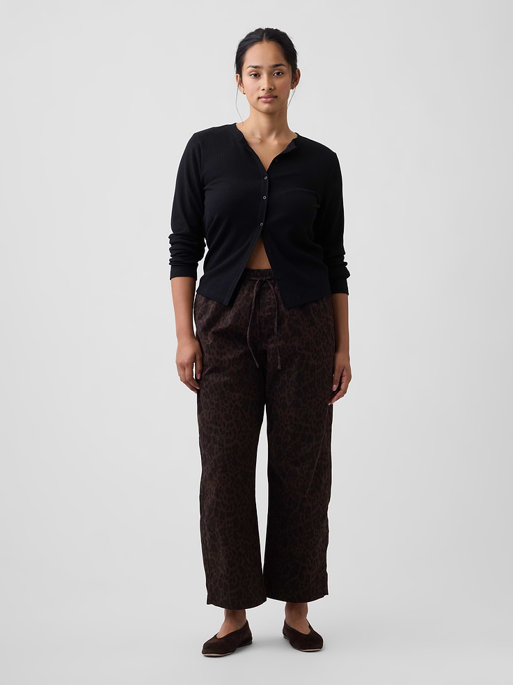 Image number 5 showing, Mid Rise Easy Barrel Khakis