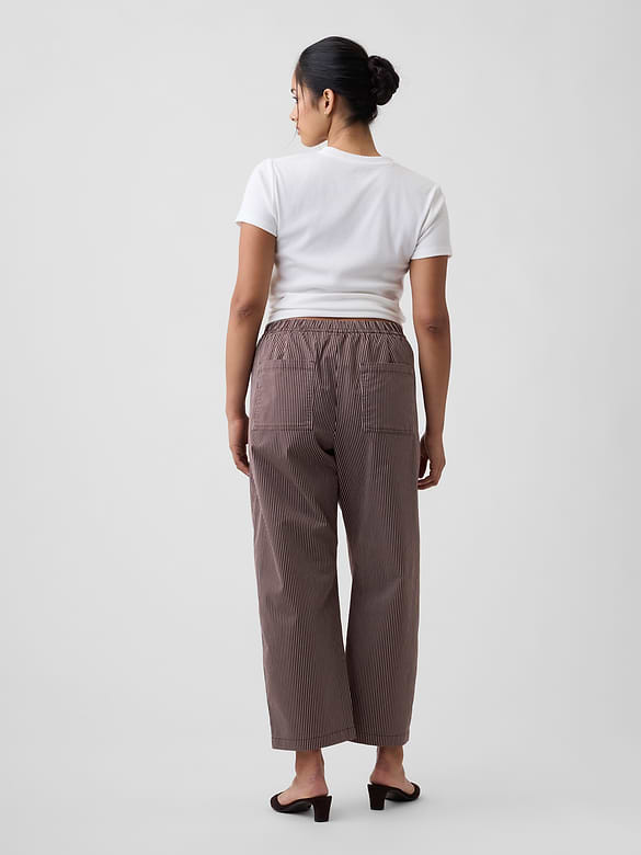 Mid Rise Easy Barrel Khakis
