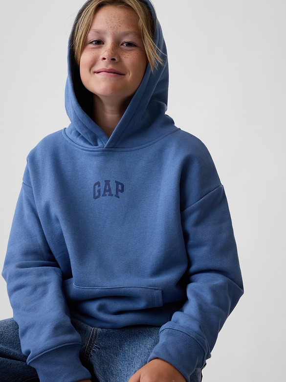 Kids Relaxed Gap Logo Hoodie