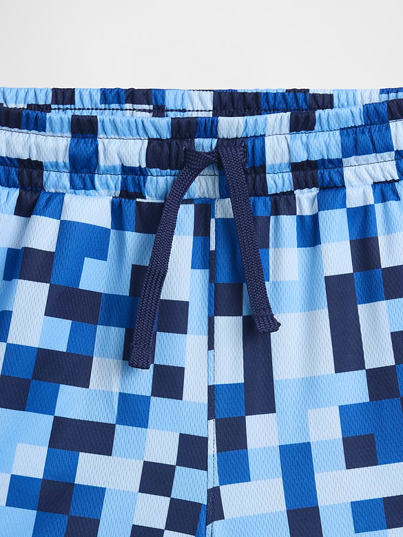 Kids 100% Recycled Pull-On Mesh Shorts