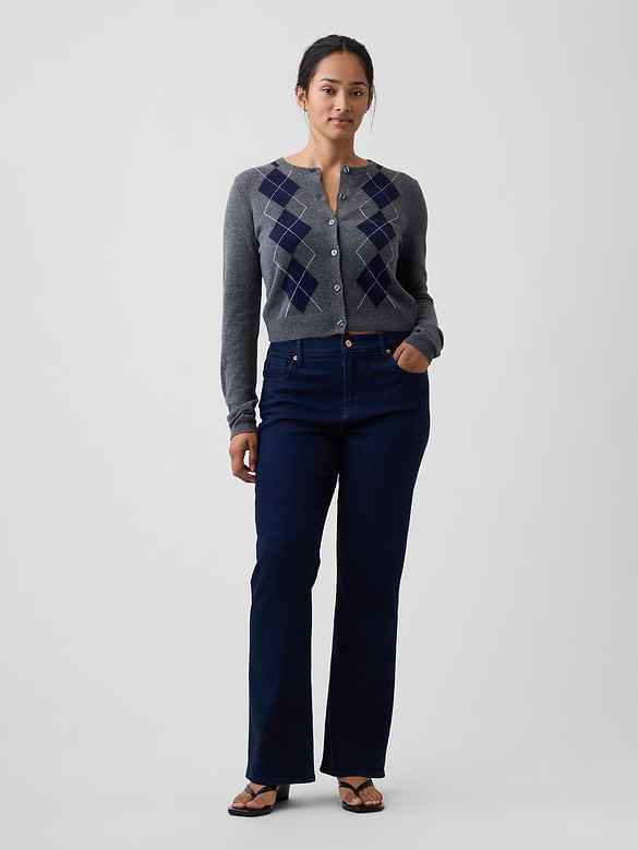 Mid Rise Boot Jeans