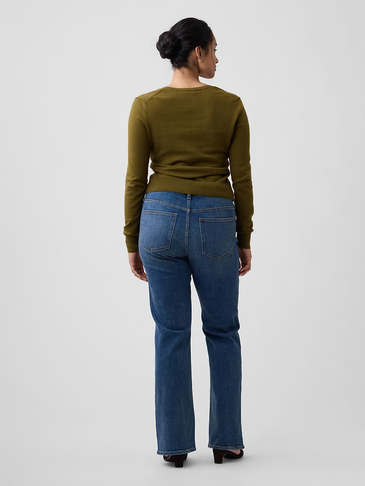 Image number 6 showing, Mid Rise Boot Jeans