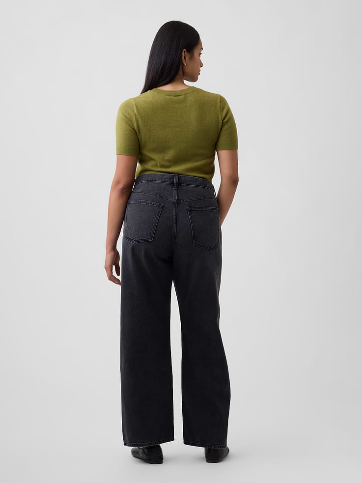 Image number 6 showing, Low Slung Relaxed Straight Jeans