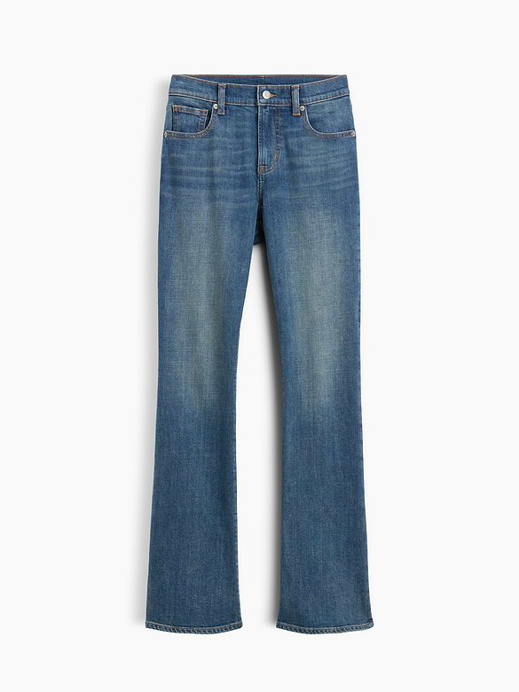Mid Rise Boot Jeans