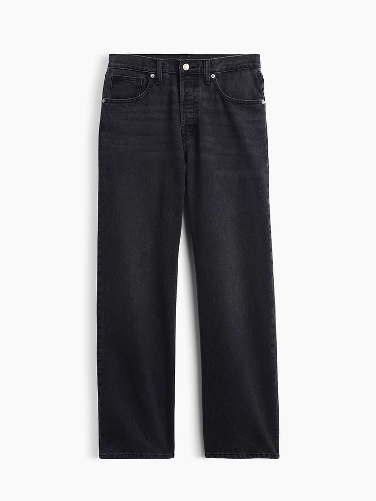 Image number 7 showing, Low Slung Relaxed Straight Jeans