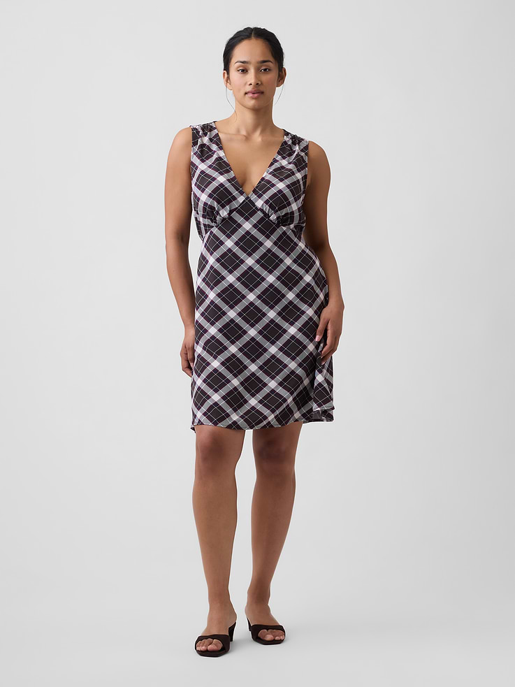 Image number 4 showing, Sleeveless V-Neck Mini Dress